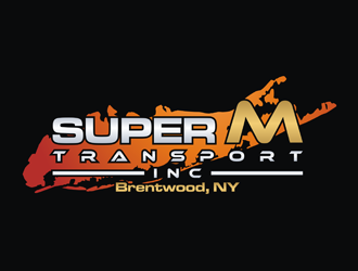 Super M Transport Inc logo design by Rizqy