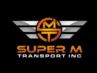 Super M Transport Inc logo design by THOR_