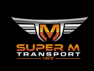 Super M Transport Inc logo design by THOR_