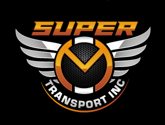 Super M Transport Inc logo design by THOR_