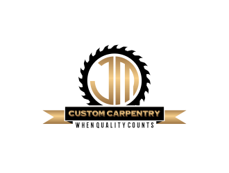 JM Custom Carpentry logo design by scolessi