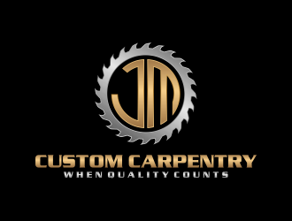 JM Custom Carpentry logo design by scolessi