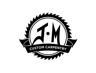 JM Custom Carpentry logo design by hopee
