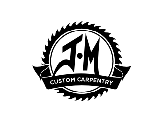 JM Custom Carpentry logo design by hopee