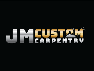 JM Custom Carpentry logo design by CuteCreative