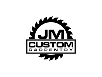 JM Custom Carpentry logo design by oke2angconcept