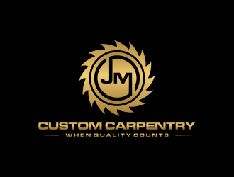 JM Custom Carpentry logo design by Franky.