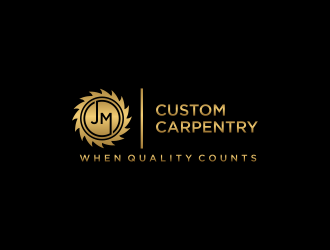 JM Custom Carpentry logo design by Franky.