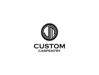 JM Custom Carpentry logo design by haidar