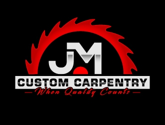 JM Custom Carpentry logo design by pambudi