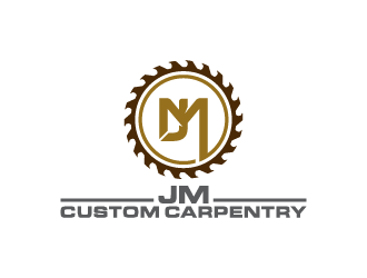 JM Custom Carpentry logo design by Andri