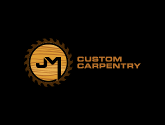 JM Custom Carpentry logo design by Andri