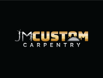 JM Custom Carpentry logo design by CuteCreative