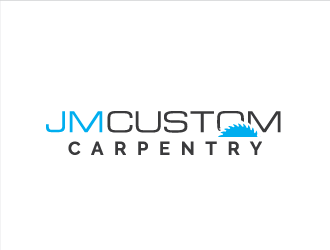 JM Custom Carpentry logo design by CuteCreative