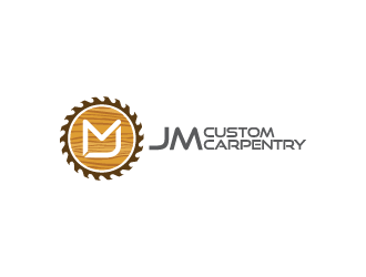JM Custom Carpentry logo design by Andri
