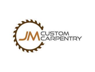 JM Custom Carpentry logo design by Andri
