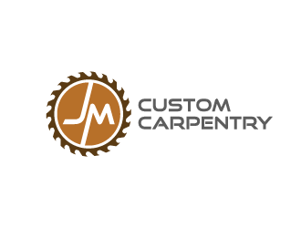 JM Custom Carpentry logo design by Andri