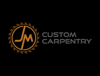 JM Custom Carpentry logo design by Andri