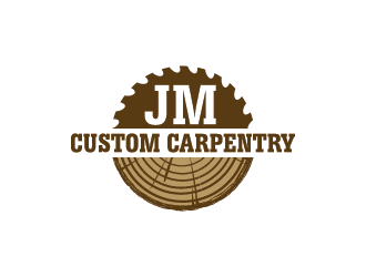 JM Custom Carpentry logo design by Chlong2x