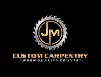 JM Custom Carpentry logo design by scolessi