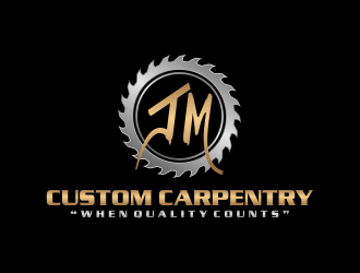 JM Custom Carpentry logo design by scolessi