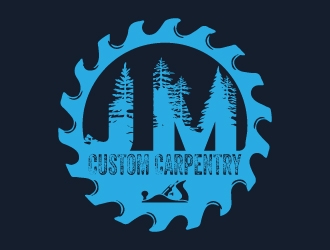 JM Custom Carpentry logo design by AYATA