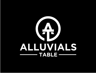 Alluvials Table logo design by hopee