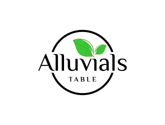 Alluvials Table logo design by IrvanB