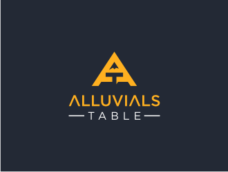 Alluvials Table logo design by Susanti