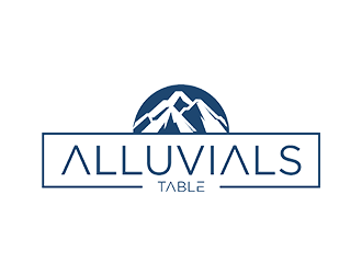 Alluvials Table logo design by EkoBooM