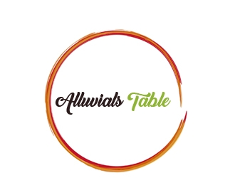 Alluvials Table logo design by gilkkj