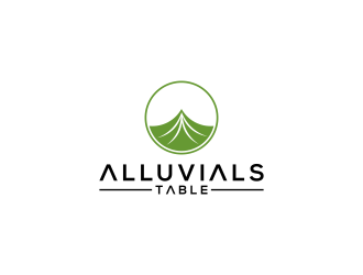Alluvials Table logo design by IrvanB