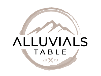 Alluvials Table logo design by akilis13