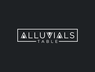 Alluvials Table logo design by Rizqy