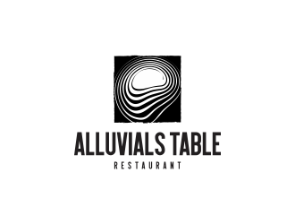 Alluvials Table logo design by HeGel