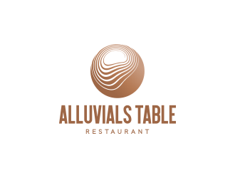 Alluvials Table logo design by HeGel