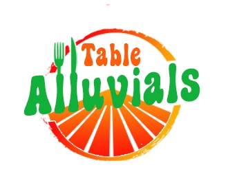 Alluvials Table logo design by bougalla005