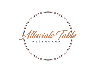 Alluvials Table logo design by Erasedink