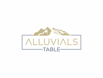 Alluvials Table logo design by luckyprasetyo