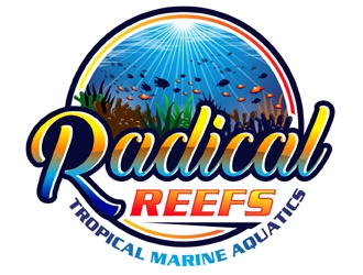 Radical Reefs  logo design by MAXR