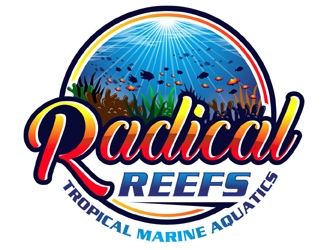 Radical Reefs  logo design by MAXR