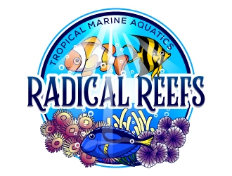 Radical Reefs  logo design by Suvendu