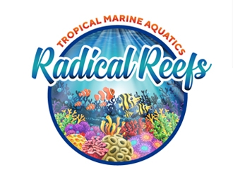 Radical Reefs  logo design by Roma