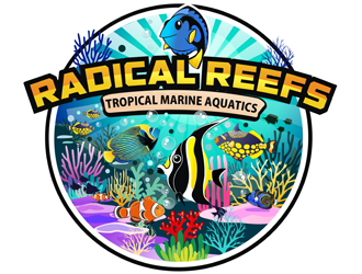Radical Reefs  logo design by coco