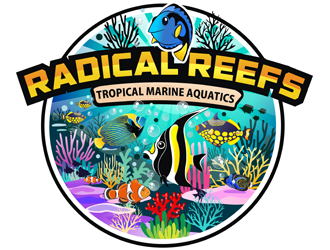 Radical Reefs  logo design by coco