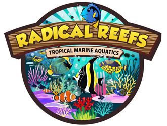Radical Reefs  logo design by coco