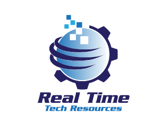 Real Time Tech Resources  logo design by nona