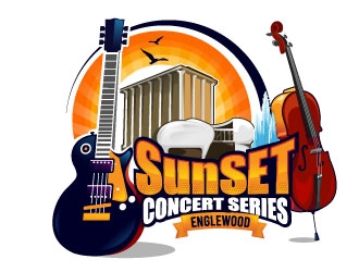 SunSET Concert Series logo design by Suvendu