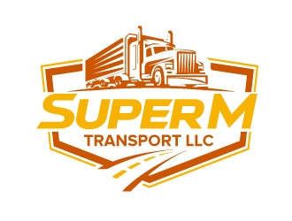 Super M Transport Inc logo design by jaize