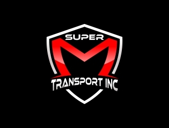 Super M Transport Inc logo design by MRANTASI